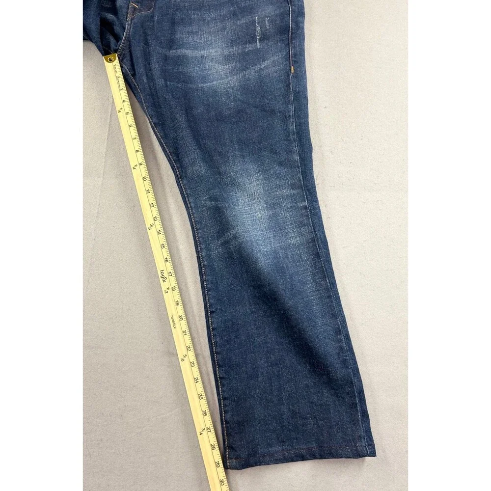 True Religion Mens Ricky Relaxed Straight Denim Jeans Size 40